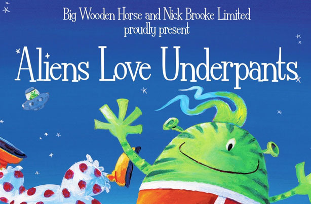 children's books, kid's books, Aliens Love Underpants