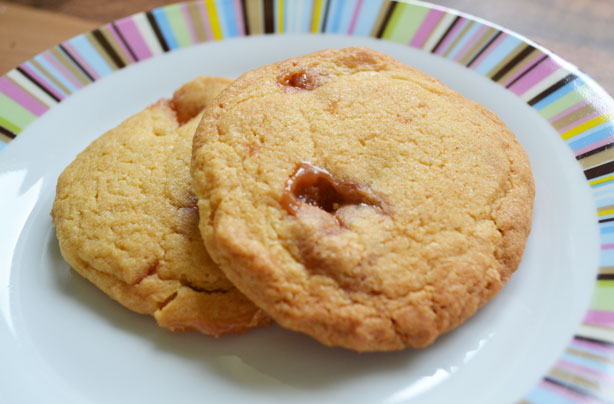 Banana Angel Delight cookies