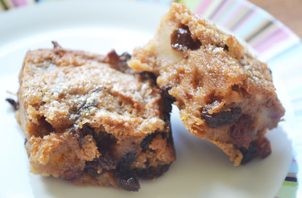 Bread pudding bites