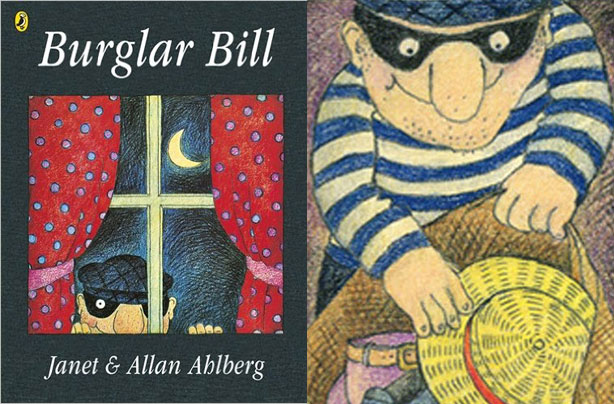 children's books, kid's books, Burglar Bill