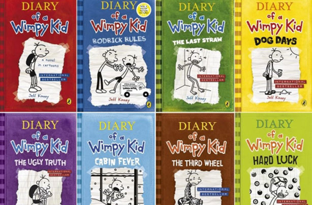 children's books, kid's books, Diary of a Wimpy Kid