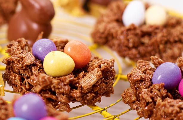 Mini Mars Bar nests