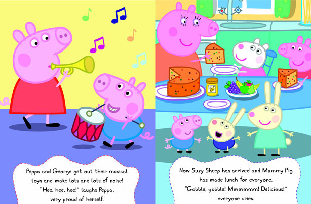 children's books, kid's books, Peppa's Super Noisy Sound Book