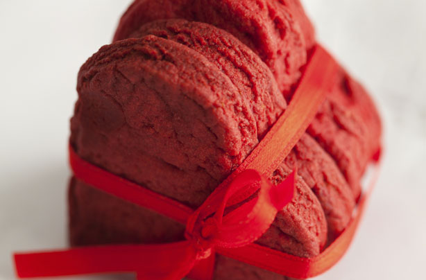 Red velvet cookies