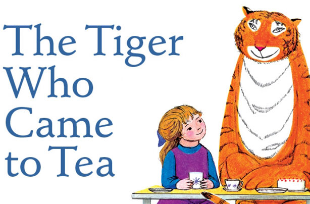 children's books, kid's books, The Tiger Who Came For Tea