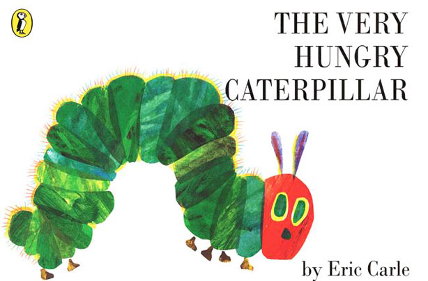 children's books, kid's books, The Very Hungry Caterpillar
