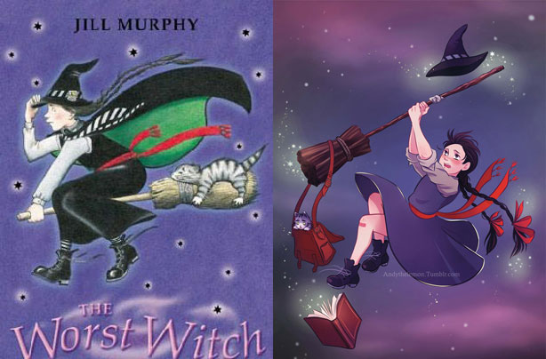 children's books, kid's books, Worst Witch