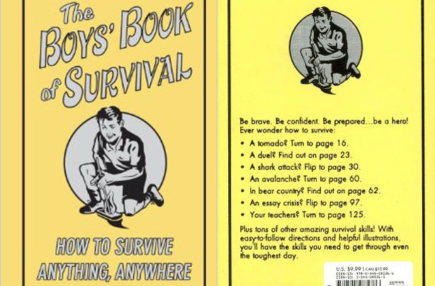 children's books, kid's books, The Boys' Book of Survival