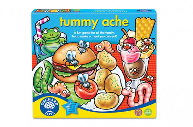 Best board games for kids tummy ache