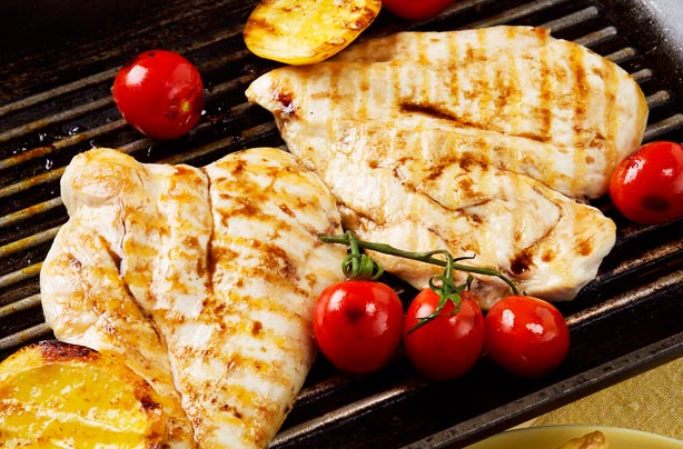 Butterflied balsamic chicken