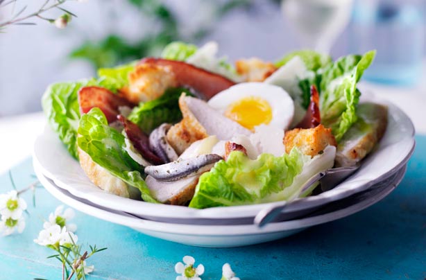 Chicken Caesar salad