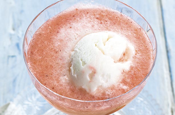 Easy, delicious, fruity, bubbly and thirst quenching cocktail. This will liven up any party.