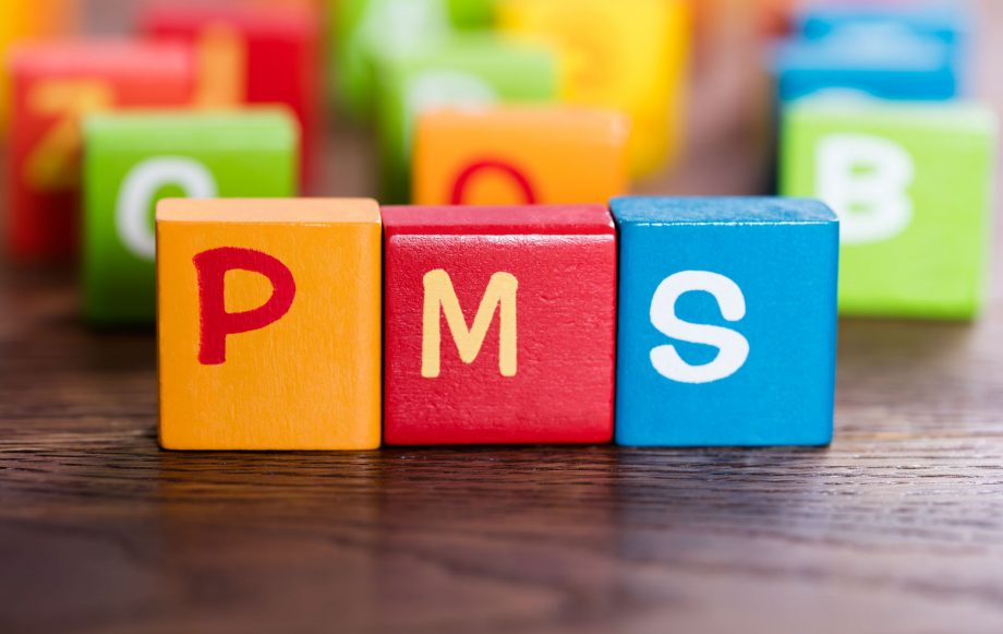 bloated stomach pms
