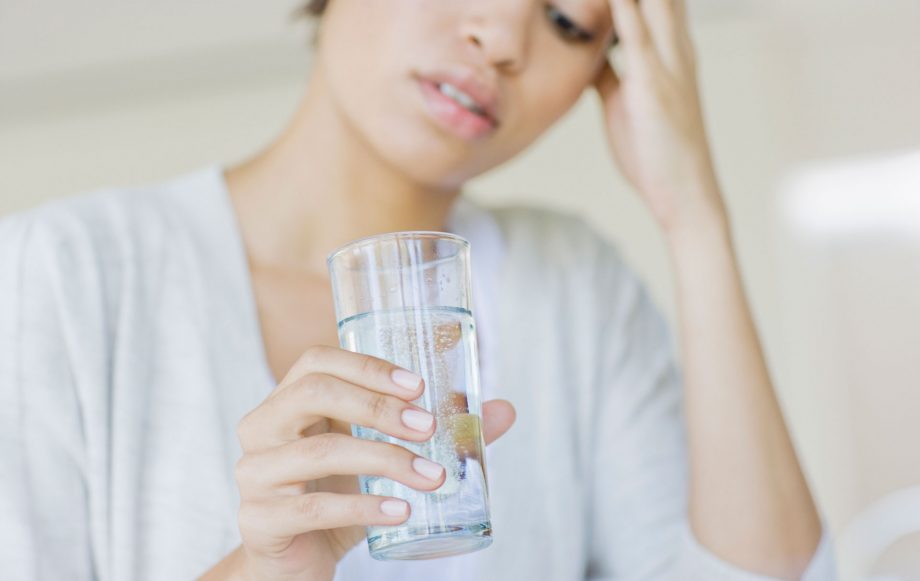 bloated stomach water retention