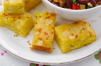 Cheesy cornbread