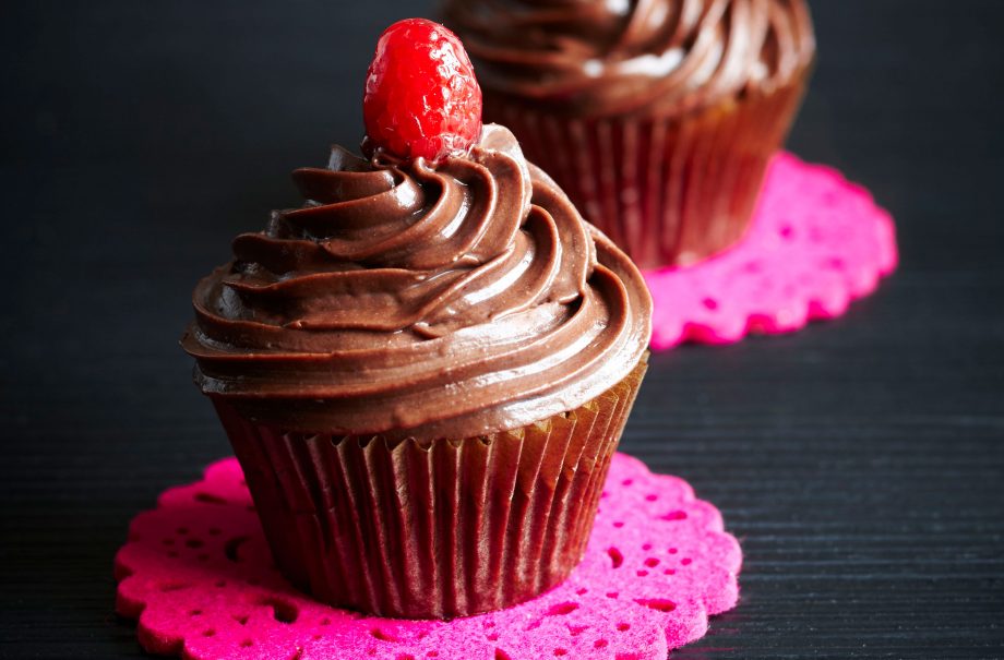 Chocolate swirl cupcakes