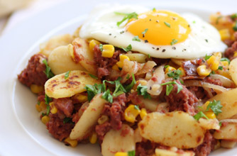 Corned beef hash recipe