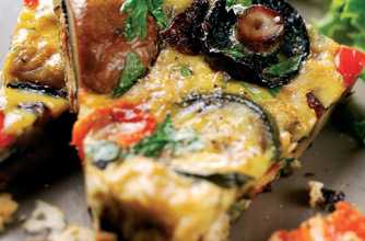 Roasted vegetable bake recipe