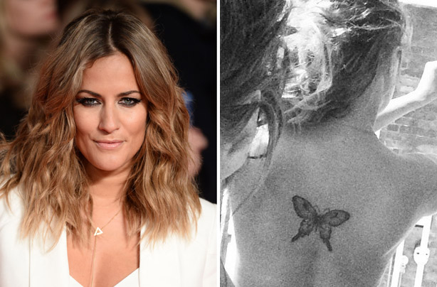 Caroline Flack tattoos