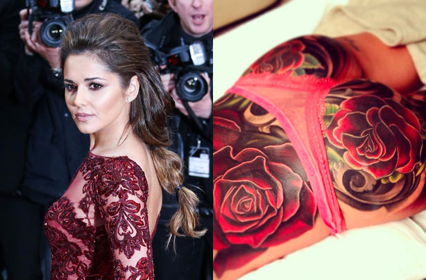 Cheryl Cole's tattoo