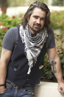 Colin Farell, celebrity tattoo, tattoo