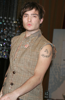 Ed Westwick, celebrity tattoo, tattoo