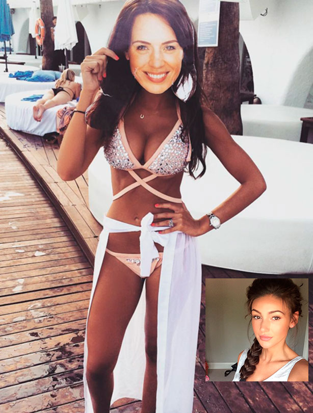 Michelle Keegan in her bikini