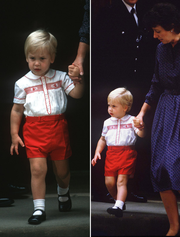Prince William first meets Prince Harry