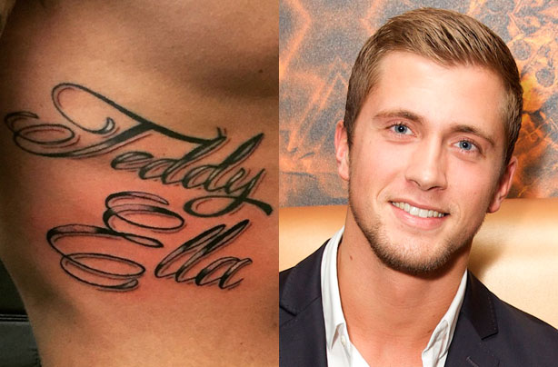 Dan Osborne's tattoo