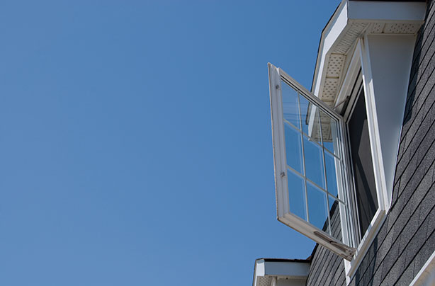 Open window