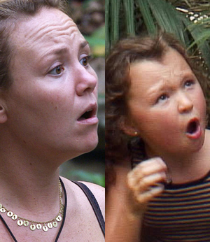 Charlie Brooks and daughter Kiki