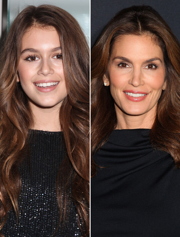 Cindy Crawford and her daughter Kaia Gerber