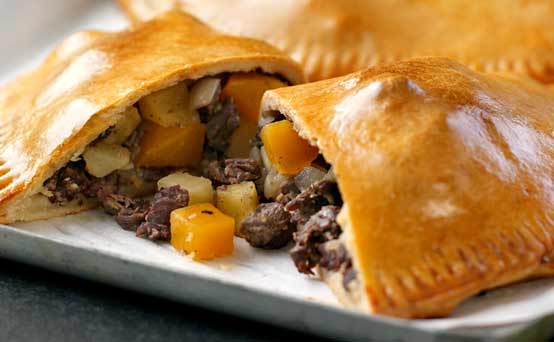 Cornish pasty recipe from The Great British Bake Off