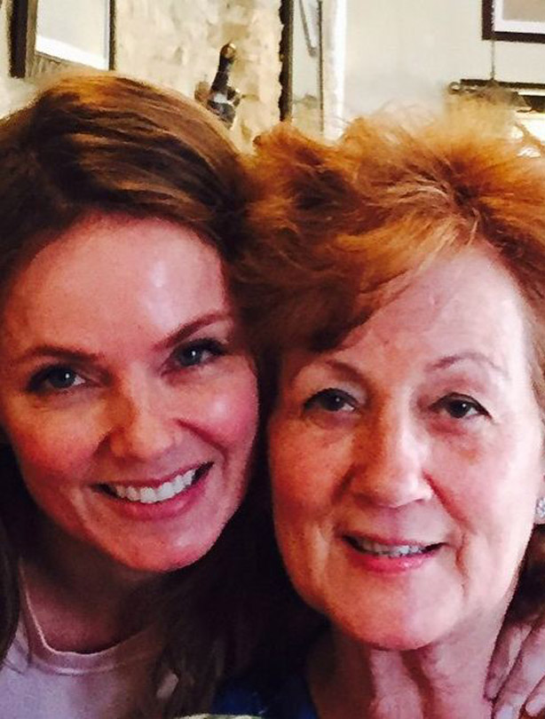 Geri Halliwell's mum