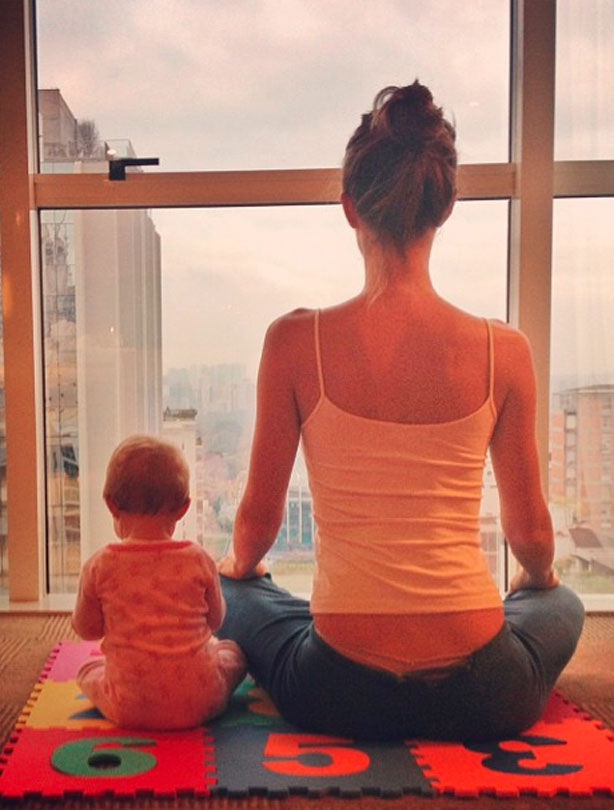 Gisele Bundchen and daughter Vivian