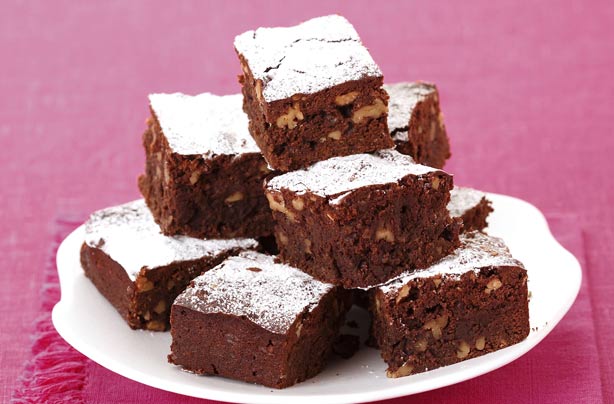 Gluten-free pecan brownies