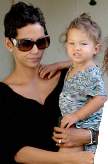 Halle Berry and Nahla