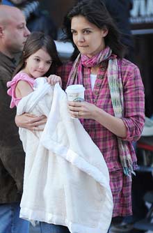 Katie Holmes and Suri Cruise