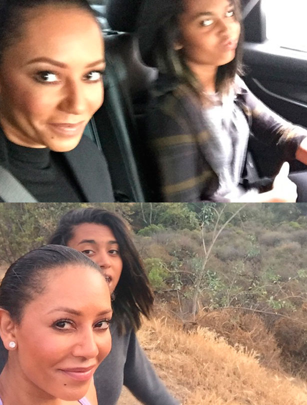 Mel B and Phoenix Chi