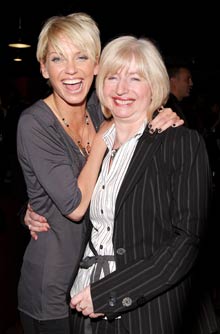 Sarah Harding and Marie Hardman