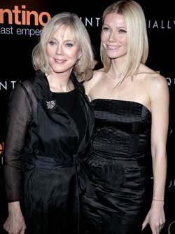 Blythe Danner and Gwyneth Paltrow