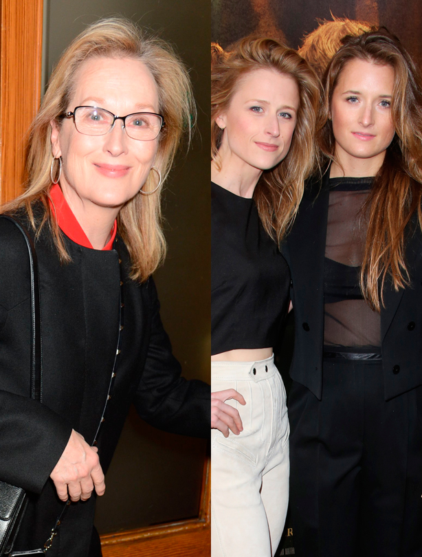 Meryl Streep and her daughters