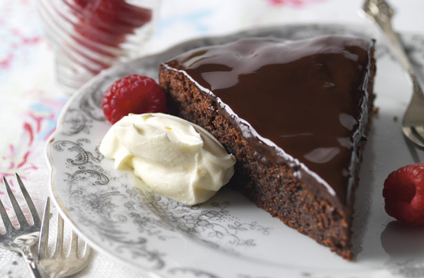 Rich chocolate torte