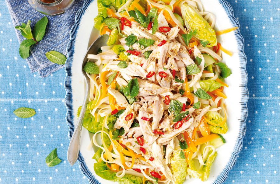 Chicken fusion salad