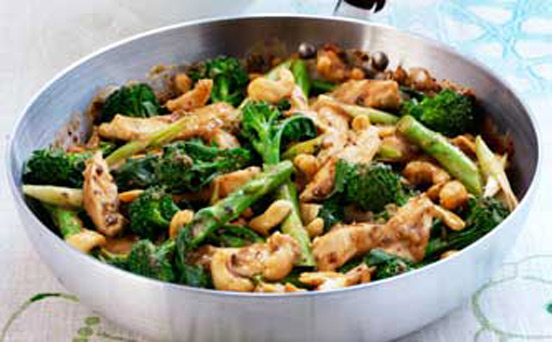 RATED Chicken with black bean sauce
