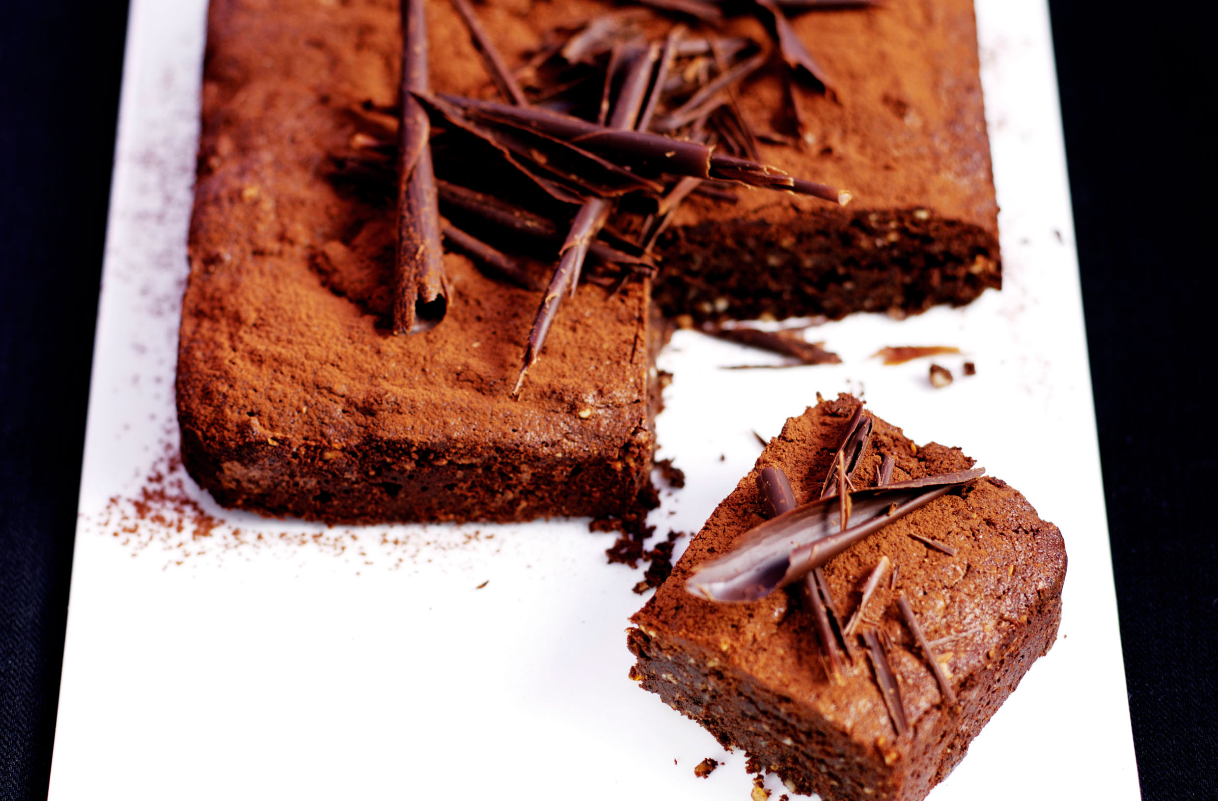 Chocolate and hazelnut cake