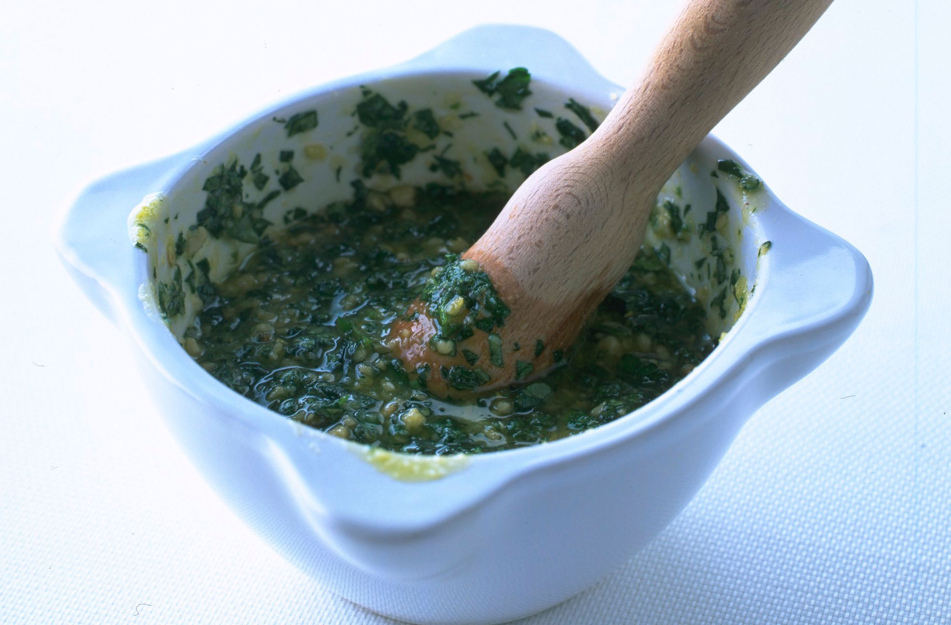 Homemade pesto