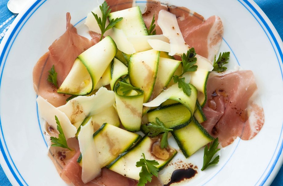 Courgette salad