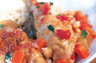 Tana Ramsay's lemon chicken stew