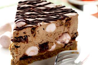 Rocky road cheesecake